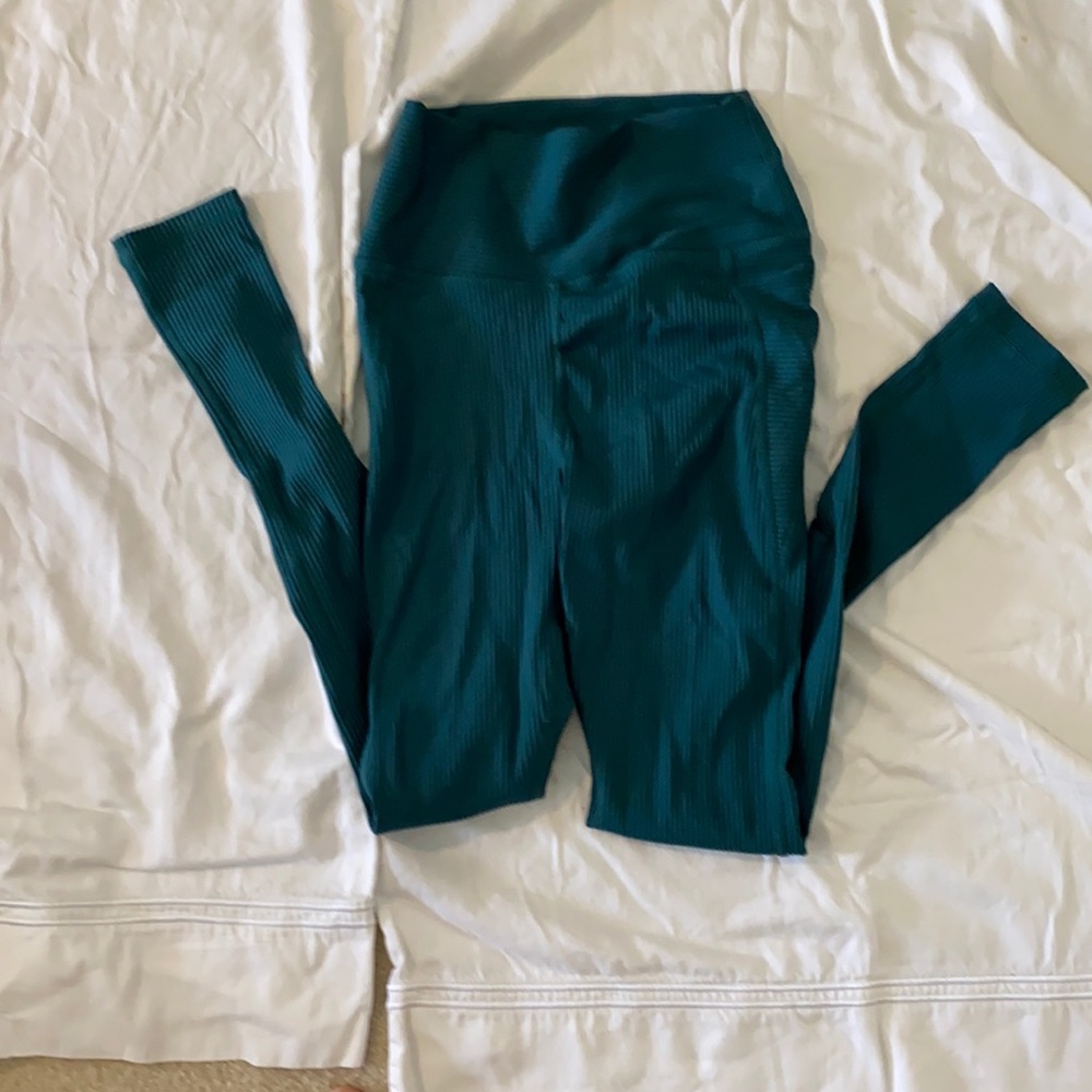High waisted ribbed Glyder leggings